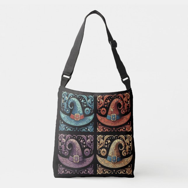 Bolso Cruzado Brujas malvadas (Anverso)
