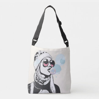 Bolso Cruzado Bubble Daydream Chica Arte moderno Tote Bag