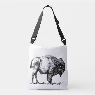 Bolso Cruzado Búfalo americano
