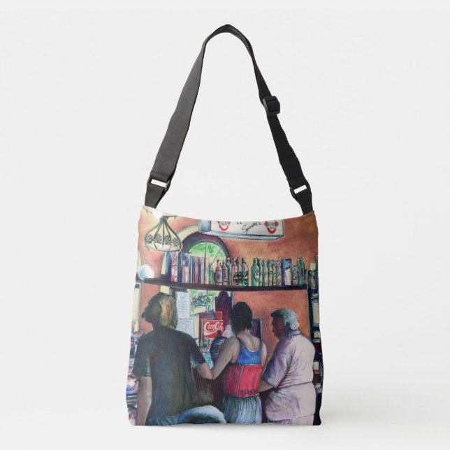 Bolso Cruzado Bufe de golf, Budapest (Anverso)