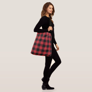 Bolso Cruzado Buffalo Plaid