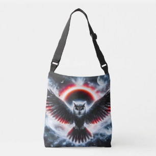 Bolso Cruzado Búho Celestial Cósmico Místico