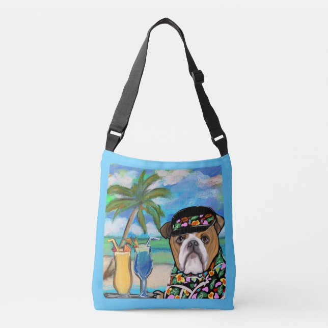 Bolso Cruzado Bulldog (Anverso)