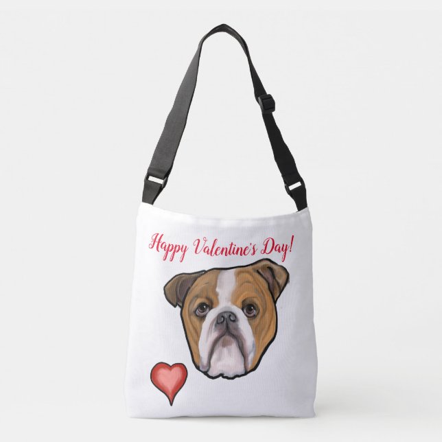 Bolso Cruzado Bulldog (Anverso)