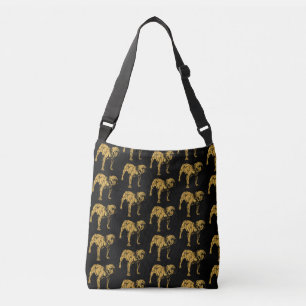 Bolso Cruzado Bulldog de oro TP