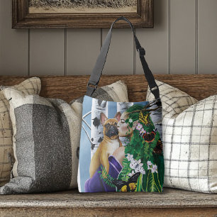 Bolso Cruzado Bulldog francés Dryad Fantasy