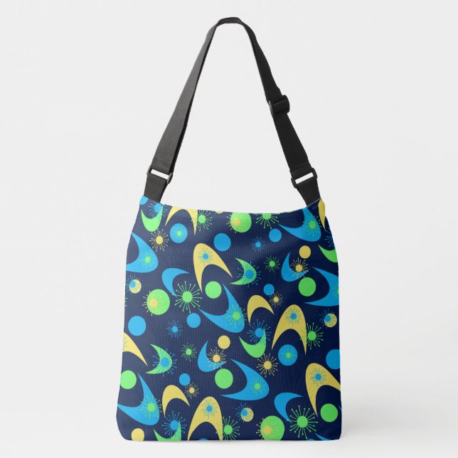 Bolso Cruzado Bumeranes Retro (Anverso)