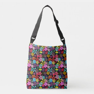BOLSO CRUZADO BUNCA DE HERMOSOS FLORALES DE COLORES DE BONITO