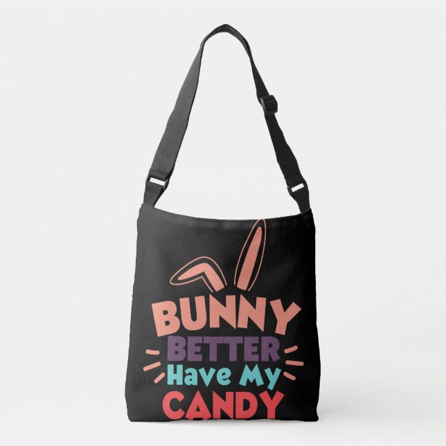 Bolso Cruzado Bunny Mejor Que Tengas Mi Candía (Anverso)
