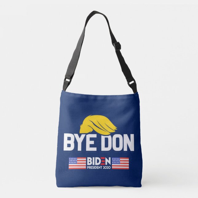 Bolso Cruzado Bye Don BIDEN 2020 Presidente HARRIS (Reverso)