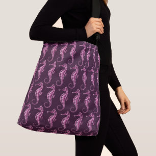 Bolso Cruzado Caballito de mar rosa