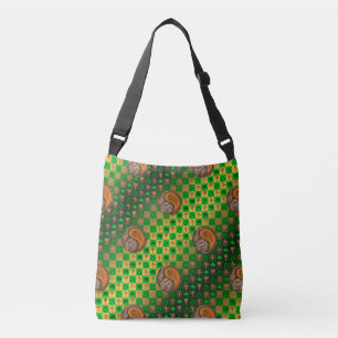 Bolso Cruzado Caballo de Taurus y Madera