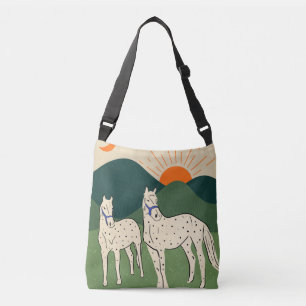 Bolso Cruzado Caballos de la región montañosa