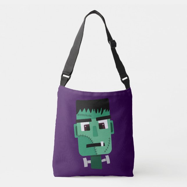 Bolso Cruzado Cabeza de Frankenstein Monster (Anverso)