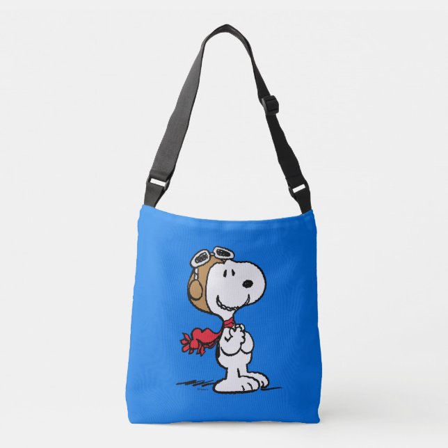 Bolso Cruzado Cacahuetes | Snoopy El Hielo Volador (Anverso)