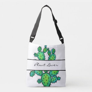 Bolso Cruzado Cactus de color de agua grandioso