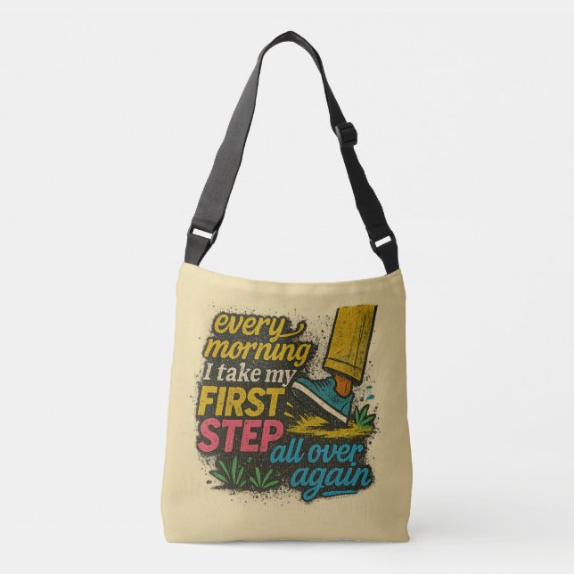Bolso Cruzado Cada Paso de la Mañana (Anverso)