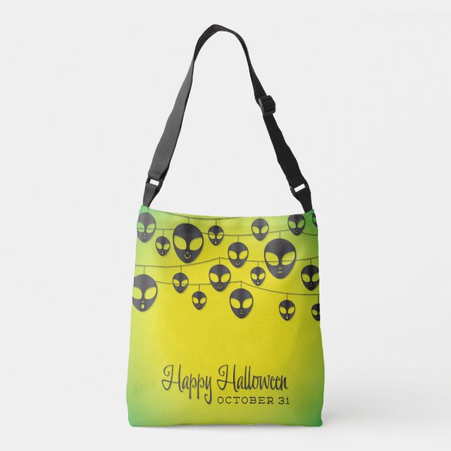 Bolso Cruzado Cadena Alien (Reverso)