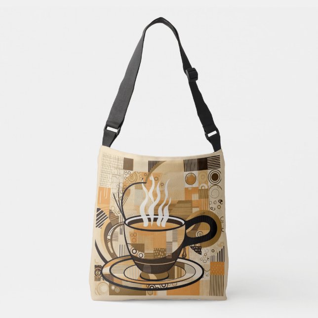 Bolso Cruzado Café (Anverso)