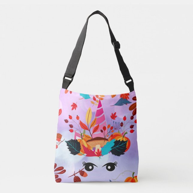 Bolso Cruzado Caída Unicornio (Anverso)