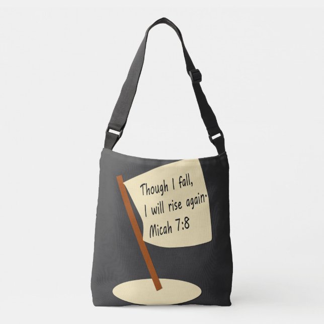 Bolso Cruzado Caída y aumento de la biblia (Anverso)