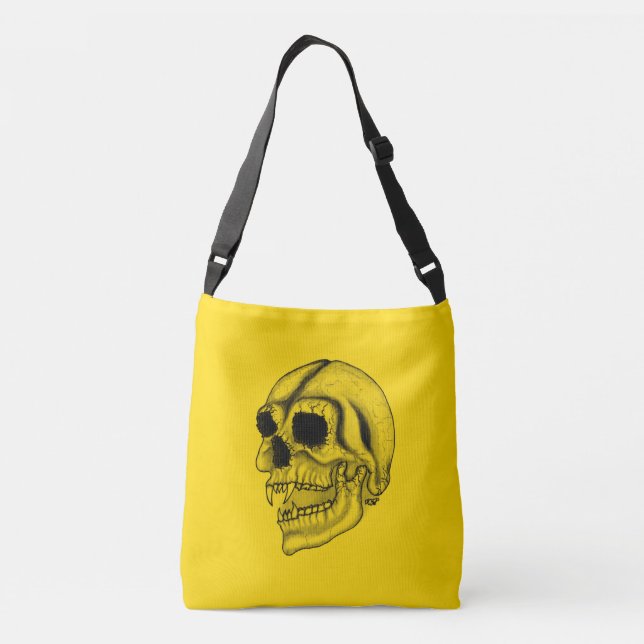 Bolso Cruzado Calavera de vampiro (Reverso)