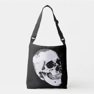 Bolso Cruzado Calavera gótica vintage