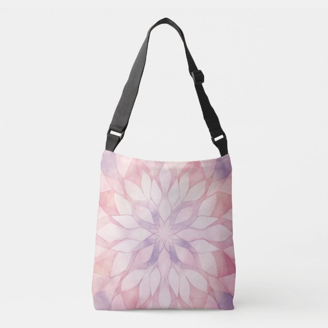 Bolso Cruzado Calidoscopio Rosa (Anverso)