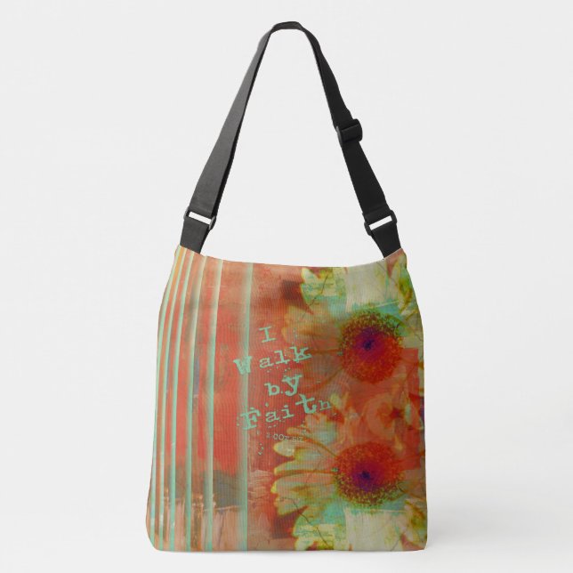 Bolso Cruzado Camino Por Faith Gerber Daisy Christian Bag (Anverso)