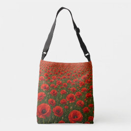 Bolso Cruzado Campo de Amapolas