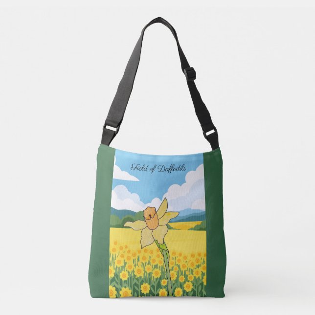Bolso Cruzado Campo de Narcisos (Anverso)