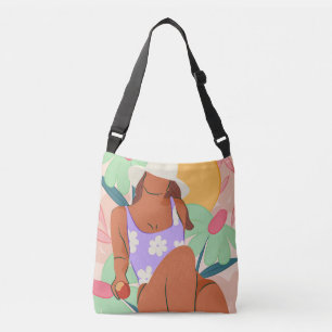 Bolso Cruzado Campos de flores y sol