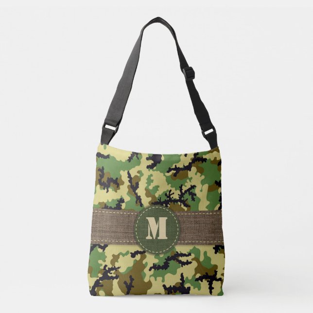 Bolso Cruzado Camuflaje de Woodland (Anverso)
