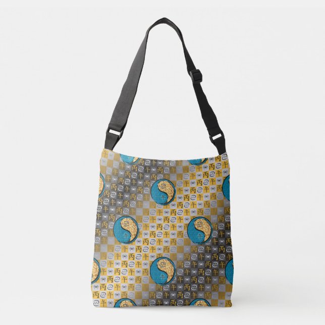 Bolso Cruzado Cáncer & Caballo de Fuego (Anverso)