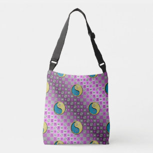 Bolso Cruzado Cáncer y Gallo de Metal