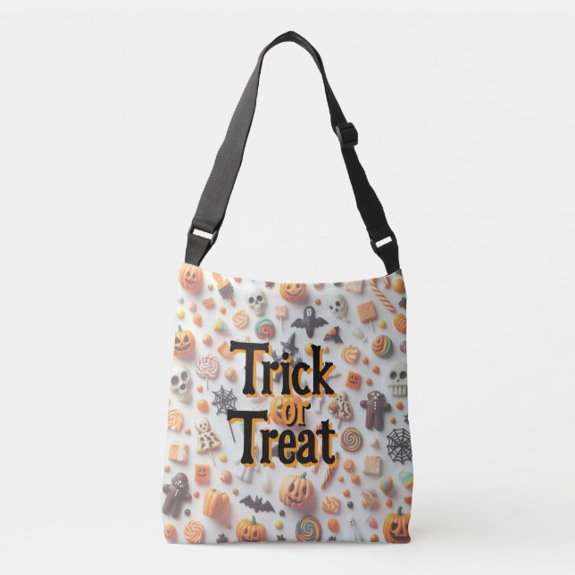 Bolso Cruzado Canciones de Halloween (Anverso)