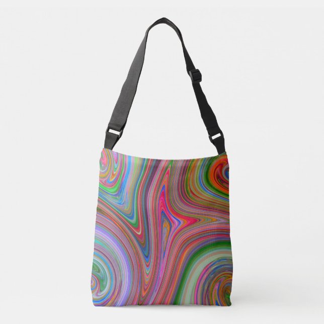 Bolso Cruzado Candy Purpurina 5 Swirl Bag (Anverso)