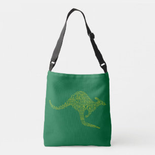 Bolso Cruzado Canguro hecho de argot australiano