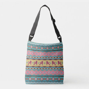 Bolso Cruzado Caniche - modelo colorido de la diversión en