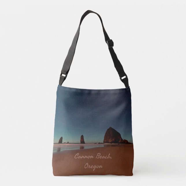 Bolso Cruzado Cannon Beach Oregon Haystack Rock (Reverso)