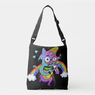 Bolso Cruzado Caos de Personalizados urbanos - Graciosa Charla a