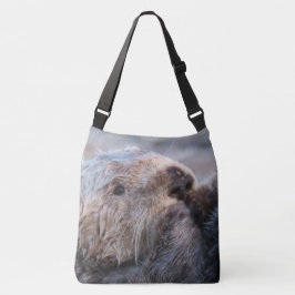 Bolso Cruzado Cara de nutria marina linda