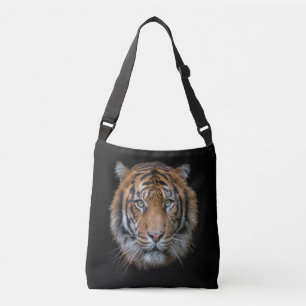 Bolso Cruzado Cara salvaje del tigre de Bengala