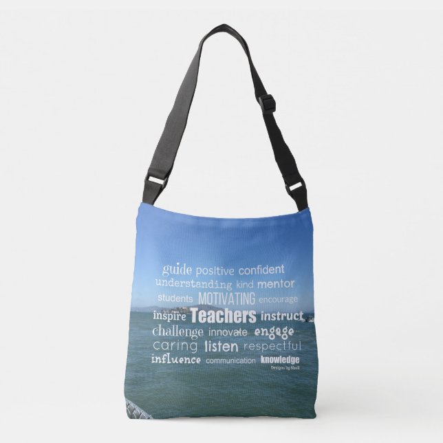 Bolso Cruzado Características de un gran maestro (Anverso)
