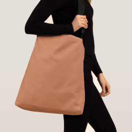 Bolso Cruzado Caramelo Sólido Color Plano