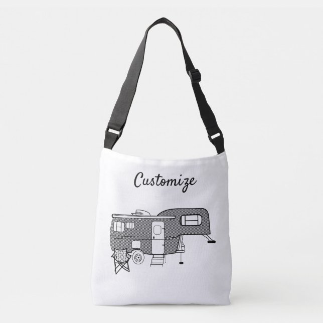 Bolso Cruzado Caravana Thunder_Cove del viajero clásico (Anverso)