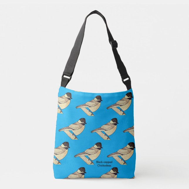 Bolso Cruzado Carbonero capinegro  (Anverso)