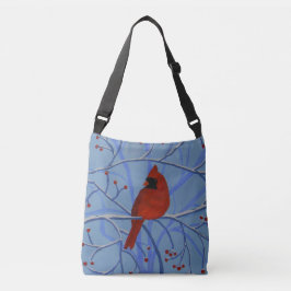 Bolso Cruzado Cardenal de corazón alegre