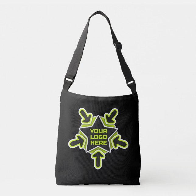 Bolso Cruzado Cargar logotipo (Anverso)