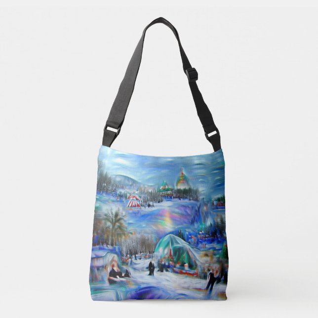 Bolso Cruzado Carnaval de invierno (Anverso)